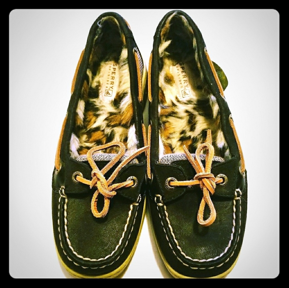 Sperry Top-Sider Fur Lined Boat Shoes
